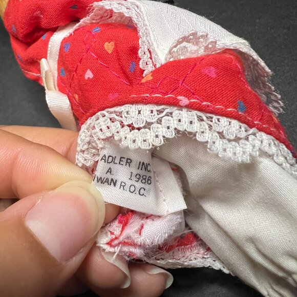 Vintage 1986 Kurt S Adler Set of 2 Porcelain Festive Deer Decor Ornaments 6.75" - Picture 8 of 8